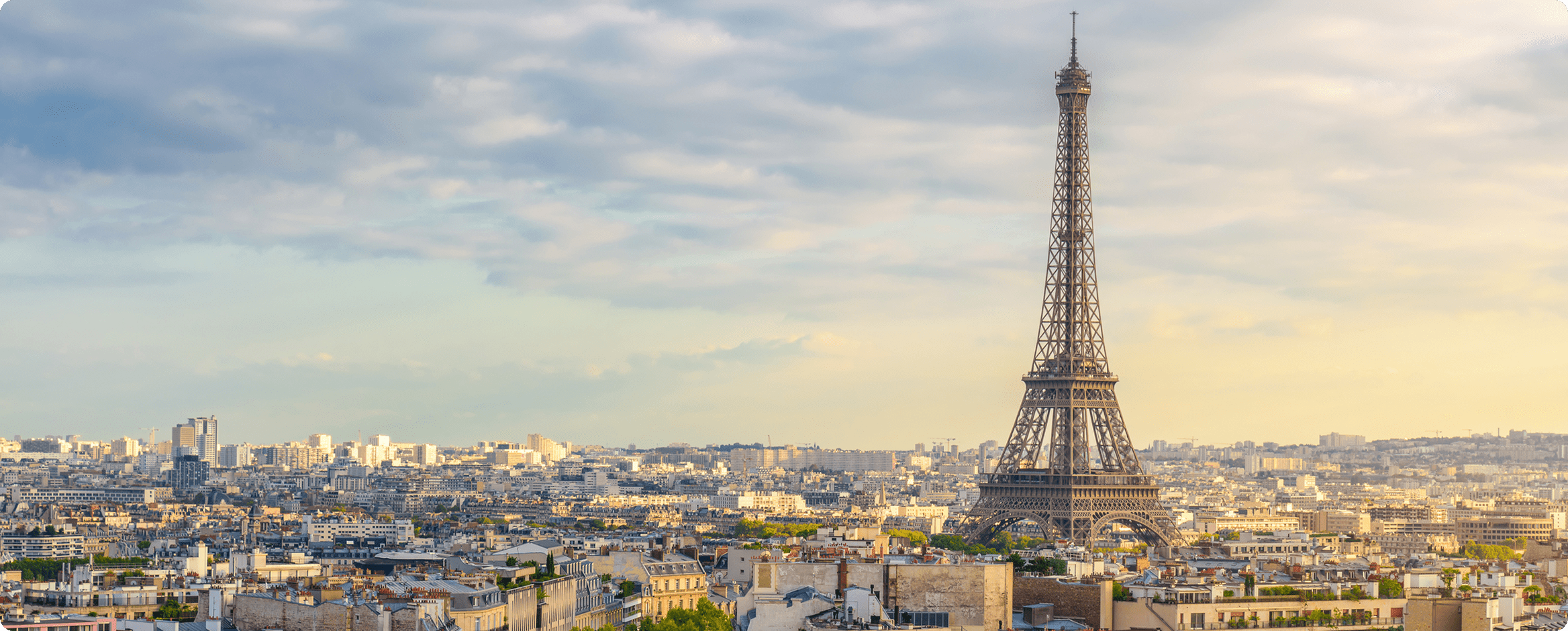 Eiffel Tower and Paris skyline